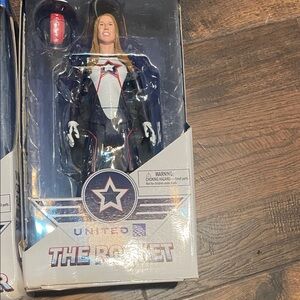 The Rocket Action Figure - Blue and White